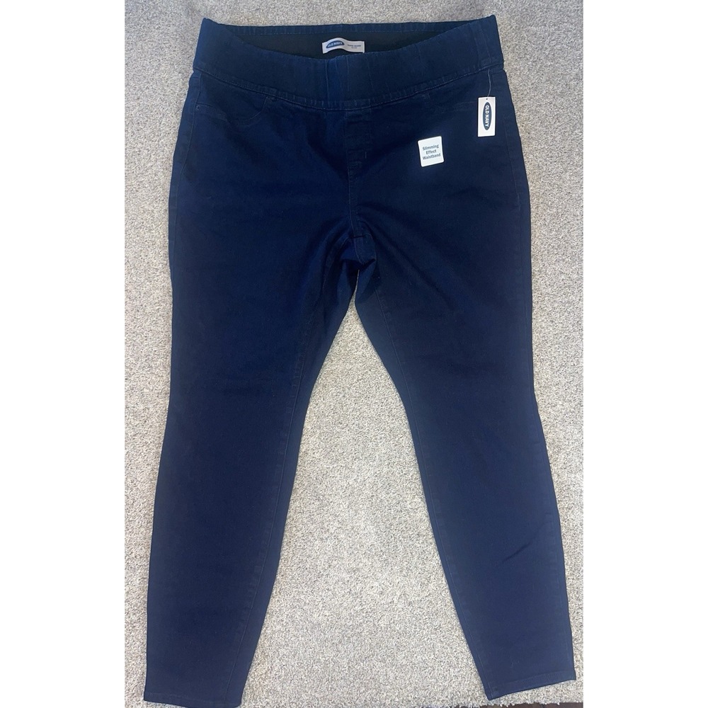 Old Navy Super Skinny Mid Rise Plus Size Jeans 22 Long NWT‎ Jeggings